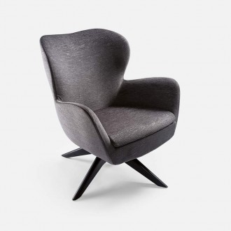 Fauteuil Mara pied en croix